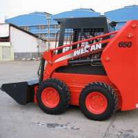 WECAN GM650D 650kg skid steer loader with attachments