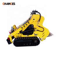 China best Tracked mini loader mini skid steer loader 23hp engine from factory direct sales fit Toro Dingo Bobcat