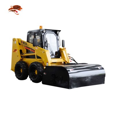 Road sweeper Enclosed sweeper for mini loader attachments