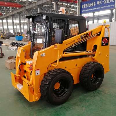 WS75 cheap skid steer stump grinder for Skid steer loader